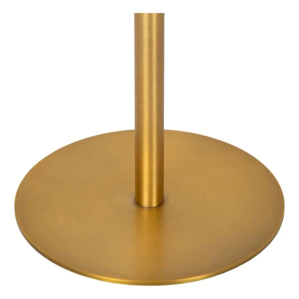 Lucide TYON - Lampe de table Rechargeable Intérieur/Extérieur - Batterie/Piles - Ø 15 cm - LED Dim. - 1x2W 2700K - IP65 - Or Mat / Laiton - détail 4